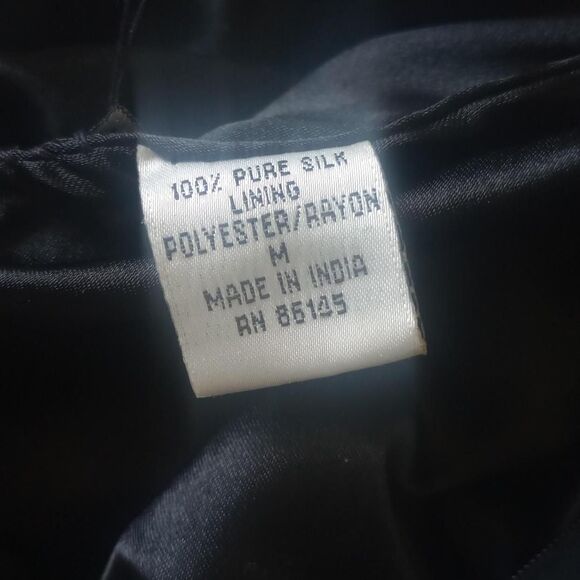 Y2K Silk Beaded Sequined Fairygoth Prom Dress - Picture 6 of 6